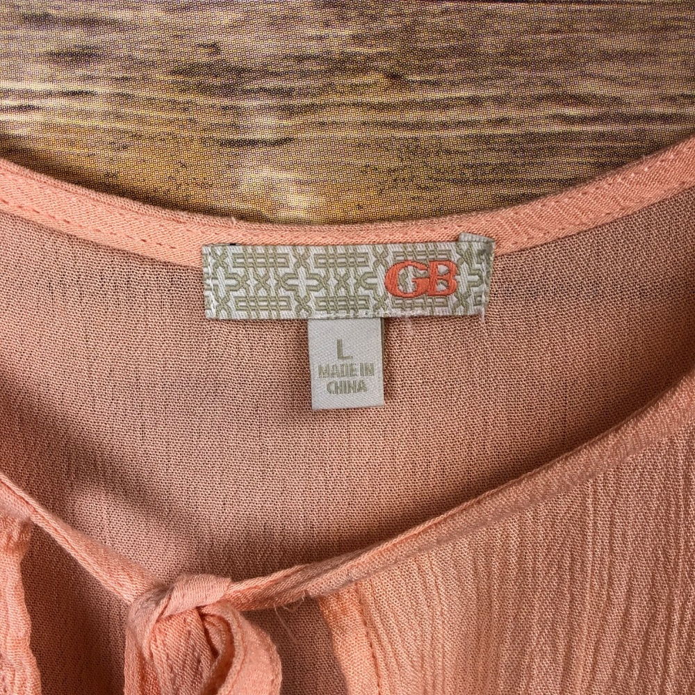 Gianni Bini NWT Tassel Long Sleeve Peasant Top - Picture 5 of 5